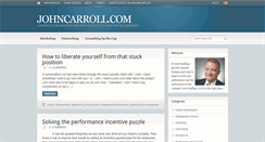 Desktop Screenshot of johncarroll.com