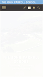 Mobile Screenshot of johncarroll.org